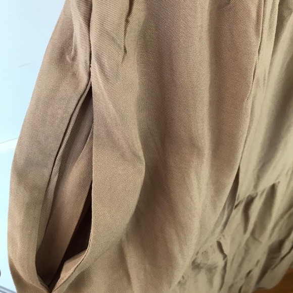 ZESICA Flutter Short Sleeve Smocked Midi Tiered A Line Dress Women’s Size Large - Picture 6 of 16